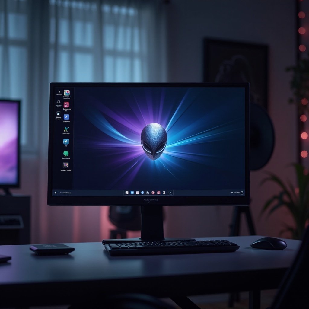 najlepsze ustawienia monitora alienware aw2723df