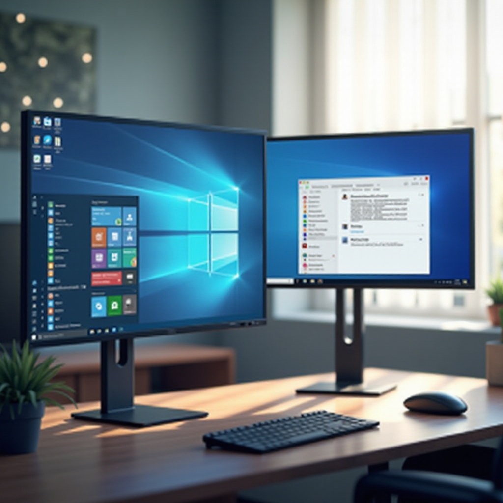 Dlaczego mój pasek zadań systemu Windows nie udostępnia zadań między monitorami?